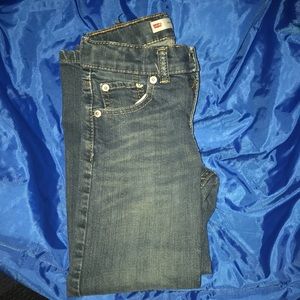 Boys Levis 505 Regular Jeans